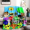 Sprunki Theme Blanket Suitable For The Sofa Camping And Travel Made Of Soft Flannel Material An Ideal Gift For Occasions Such As Birthday