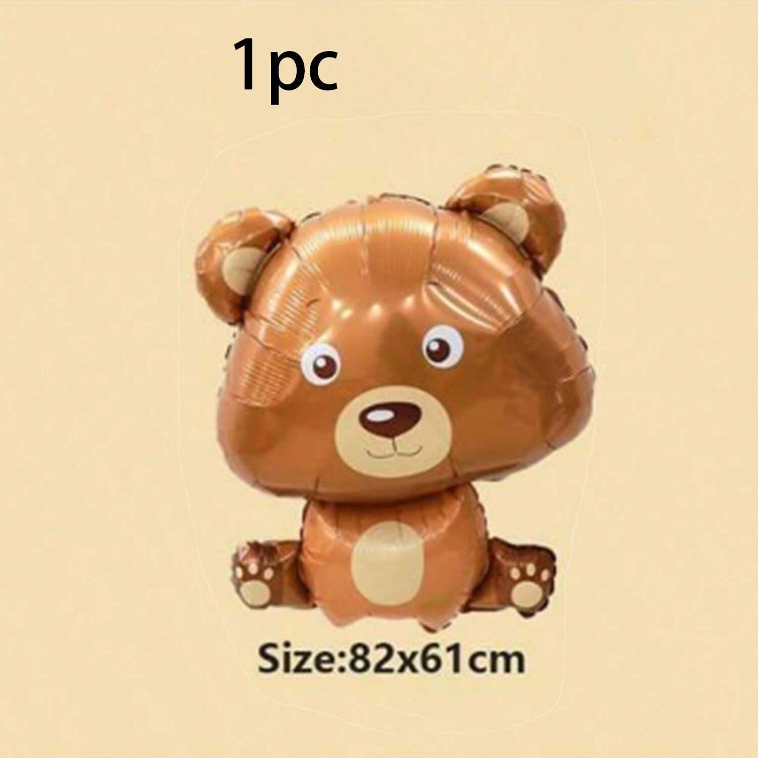 

1 шт., новый большой воздушный шар в форме животного из алюминиевой пленки для детского дня рождения, украшение для вечеринки, шар