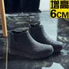 Men's 2025 new rain shoes spring fishing rain boots kitchen labor insurance work water shoes men's short water shoes