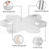 Galvaran Knee Brace With Side Stabilizers For Meniscal Tear Knee Pain Acl Mcl Arthritis Injuries Recovery, Breathable Adjustable Knee Support-white - 