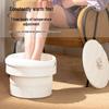 HEZHENG Heated Roller Foot Massager & Foot Bath CN plug (adapter included)