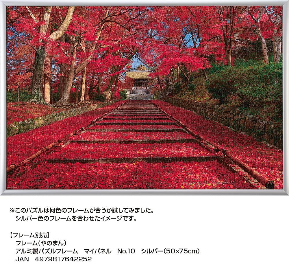 1000-piece Jigsaw Puzzle: Autumn Leaves On the Approach To a Temple (Kyoto) (50x75cm)