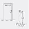 Engineering Zinc Alloy Anti-theft Buckle, Hotel Anti-theft Chain Buckle, Household Bedroom Door Latch