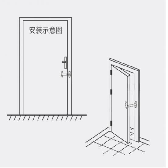 Engineering Zinc Alloy Anti-theft Buckle, Hotel Anti-theft Chain Buckle, Household Bedroom Door Latch