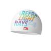 Li-Ning Silicone Swimming Cap, for Long Hair, Waterproof, White