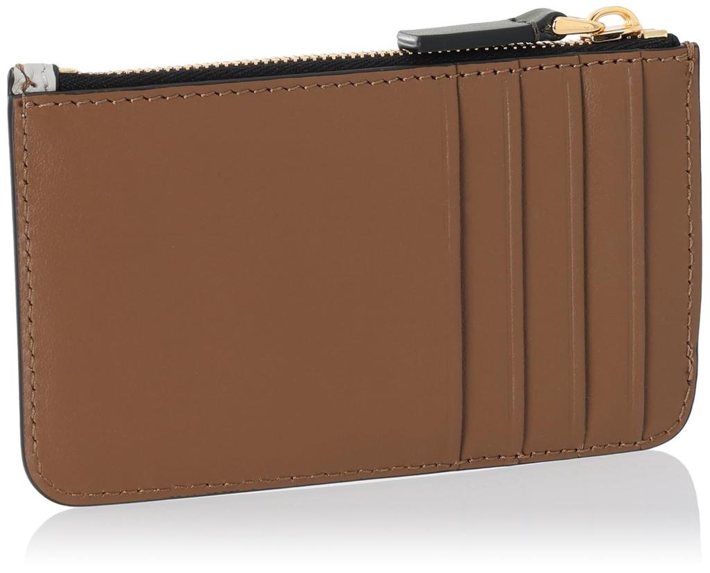 Card Case PFMO0025U4LV589 BROWN [Marni] Women's MOSSTONE/PELICAN/GOLD [Item]