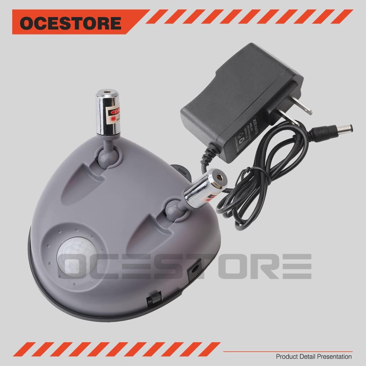 OCESTORE Premium Garage Parking Assist Dual Laser Guide,Adjustment 360 Degree Park Right Assistance Stop Light Distance System Garage Parking Aid