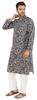 Atasi Designer Kurta For Men  s Printed Chinese Collar Summer Ethnic Party