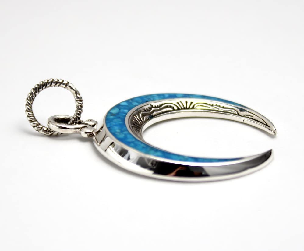 [goodvibrations] Turquoise Nadja Horseshoe Pendant - Good Vibrations - Men's & Women's