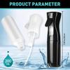 Hair Spray Bottle, Refillable Fine Mist Spray Bottle for Hair Styling,Cleaning,Garden,Continuous Water Mister Spray Bottle