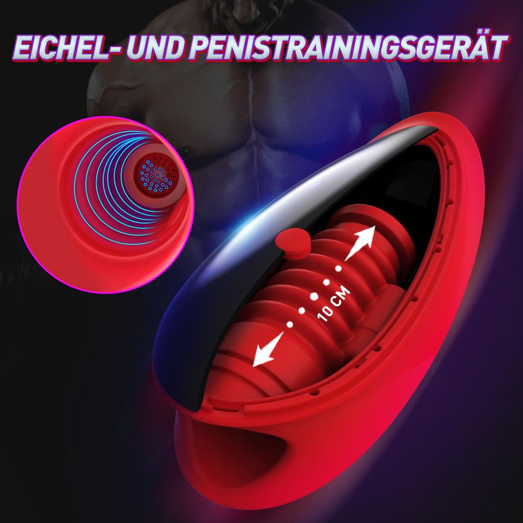 New Male Automatic Masturbator Cup Penis Trainer Telescopic Oral Sucking Sex Machine Masturbation Cup Adults Sex Toy For Men 18+