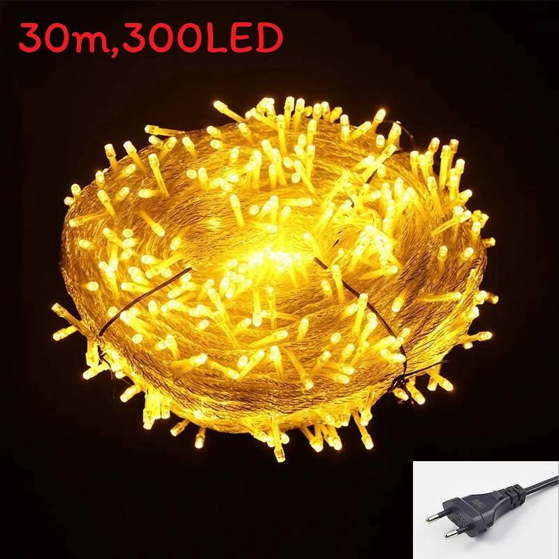 Led String Fairy Lights Christmas Tree Decors For Garden Outdoor Party Festoon