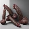 Sexspielzeug für Erwachsene, tragbarer realistischer G-Punkt-Dildo aus Flüssigsilikon, tragbarer Dildo, Sexspielzeug für Frauen, weibliches Paar, weibliche Masturbation