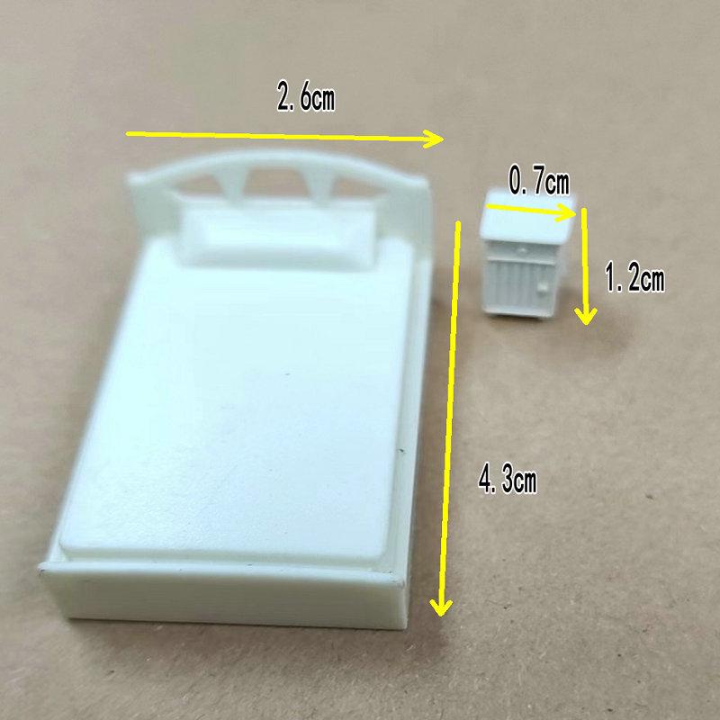 DIY 1:50 Scale Indoor Sand-Table Model Furniture Set