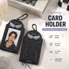 Portafoto Kpop Portachiavi da Appendere per Borsa Portacarte INS Custodie Protettive per Foto Raccoglitore per Fotocard di Idol