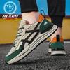 Men's shoes spring and summer new breathable and warm sports leather casual dad shoes