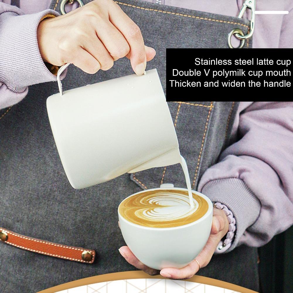 Roestvrij Staal Stoomkan 24oz Melkschuimkan Koffie Latte Art Melkschuimer Maker