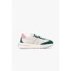 Women Suede Patch Nylon Sneakers A525131501