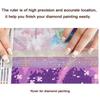 DIY 5D Diamond Painting Tools Stainless Steel Mesh Ruler Square Round Beads Drawing Ruler Diamond Embroidery Accessories