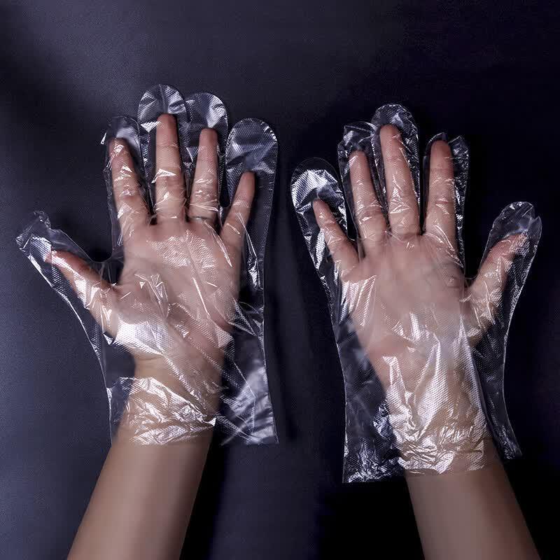XINGGONG Thickened Disposable PE Gloves