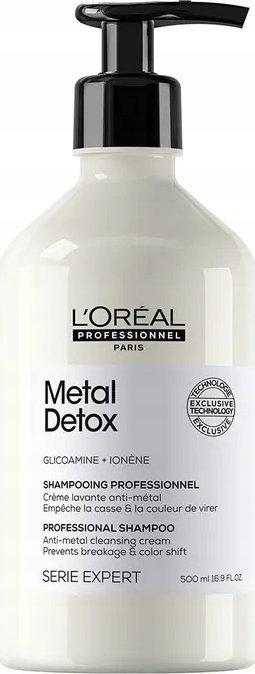 L'Oréal Metal Detox Shampoo 500 ml transparent