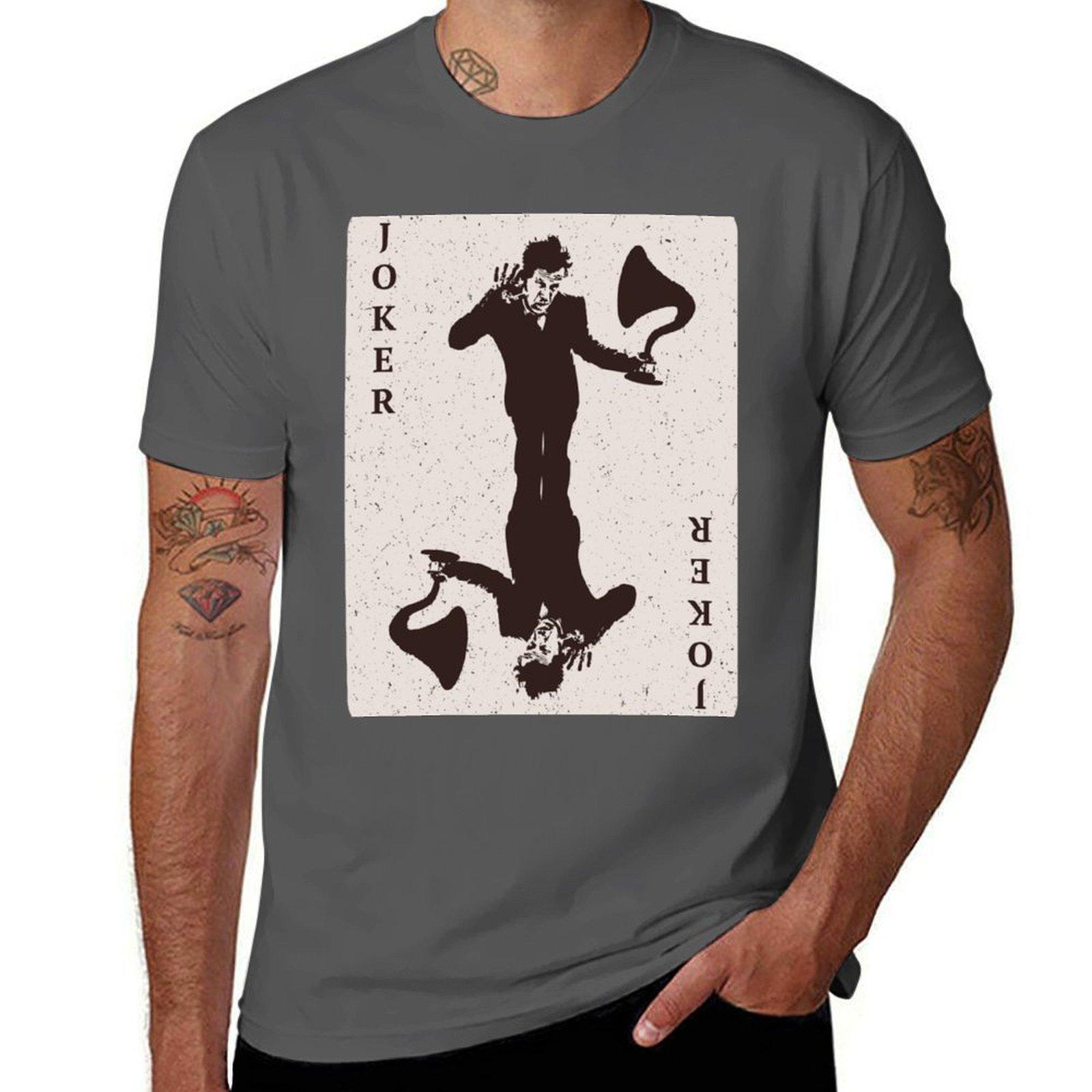 

Tom Waits - Joker Classic T-Shirt man t shirts high quality luxury brand t shirt man luxury T-Shirt 4XL