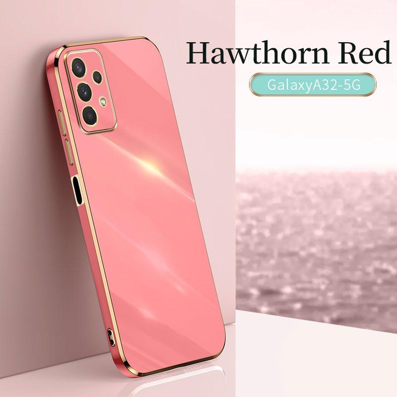 For Samsung A32 5G Case Protective Electroplating Shockproof Galaxy A72 A54 A53 M51 A33 A13 M53 5G Case Cover Silicone TPU Soft