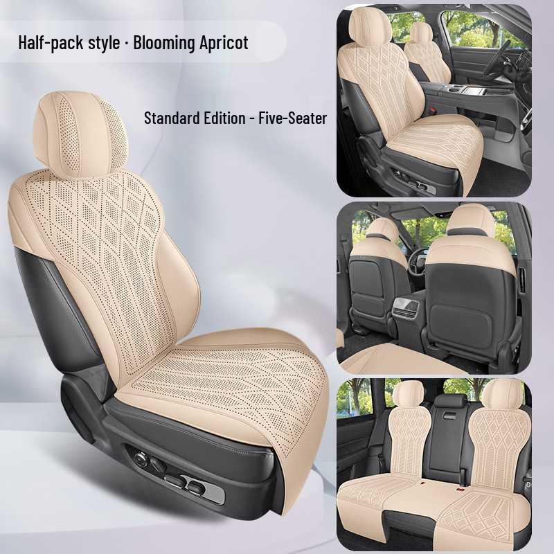 AITO M9 Suede Seat Cushions, Fit for 25 Models, All-Season, Suitable for Five/Six-Seater Cars - Car Accessories