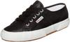 Кроссовки Superga 2750 Lame black/white