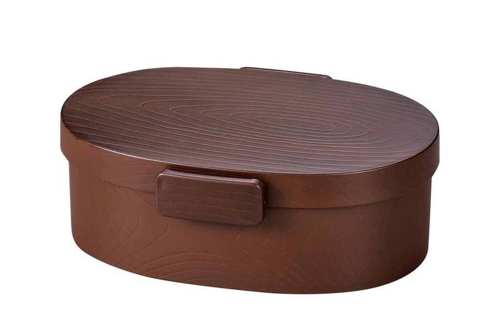 Tatsumiya Lunch Premium Tochigi Wood 30563 Quick-Wash Box, Grain, 800mm,