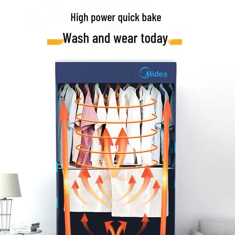 Midea 430L Wardrobe Clothes Dryer & Sterilizer CN plug (adapter included)