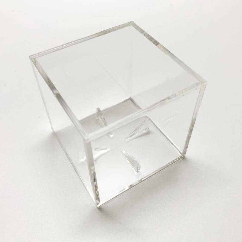 1 Pcs Baseball Acrylic Box Acrylic 80*80*80 Transparent Baseball Storage Collecting Box Golf Ball Display Box