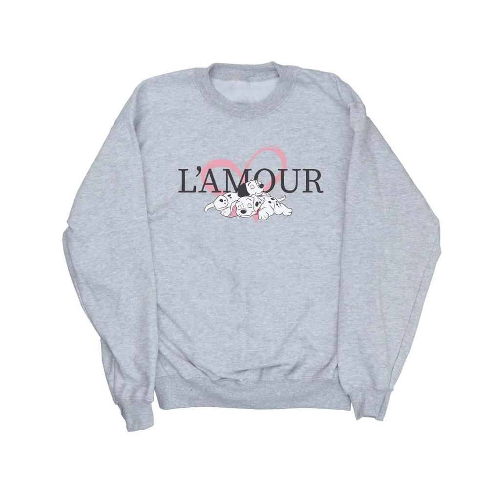 Disney Womens/Ladies 101 Dalmatians L´Amour Sweatshirt