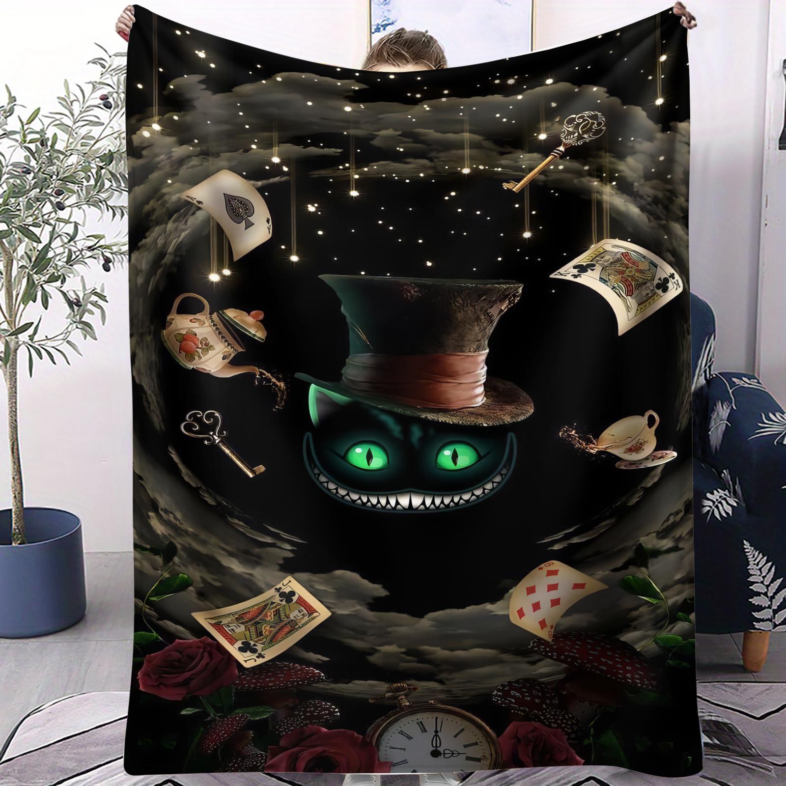 

Cool And Portable KPop Devil Hunter Blanket Small Cover Blanket Versatile For Bedrooms Sofas Cars Offices Napping All Seasons 70x100cm