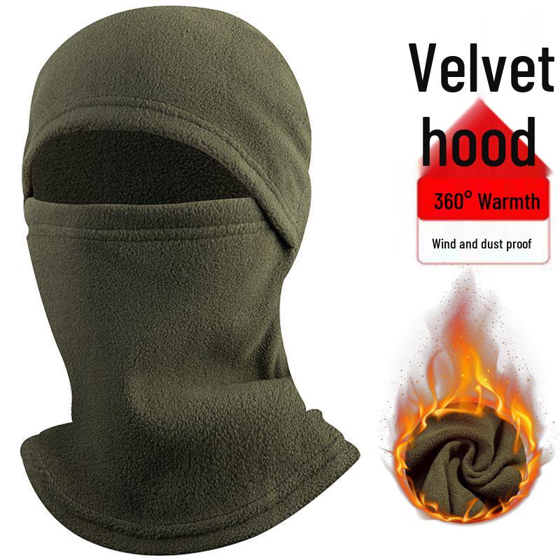 

Winter Windproof Fleece Cycling Hat & Full Face Mask