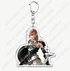 Portachiavi Gioco d'Azione per Accessori Portachiavi Gioielli Portachiavi Cloud Strife Ffvii Tifa Sephiroth Vincent Valentine Regali per Fan