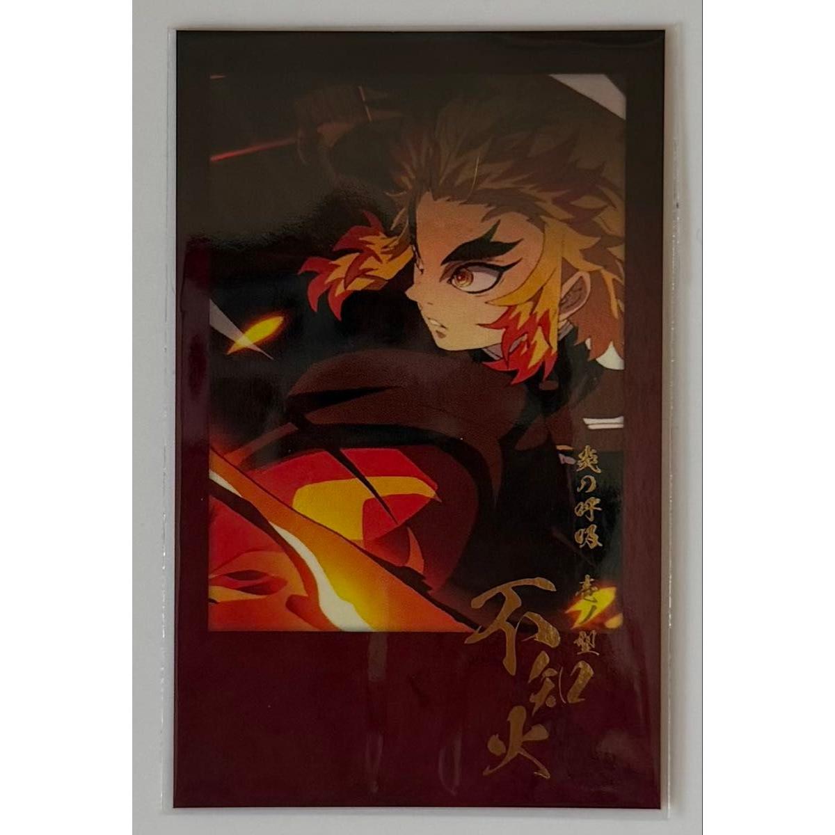 Used Demon Slayer: Kimetsu no Yaiba Fun Lottery Instax Style Bromide Rengoku Anjuro