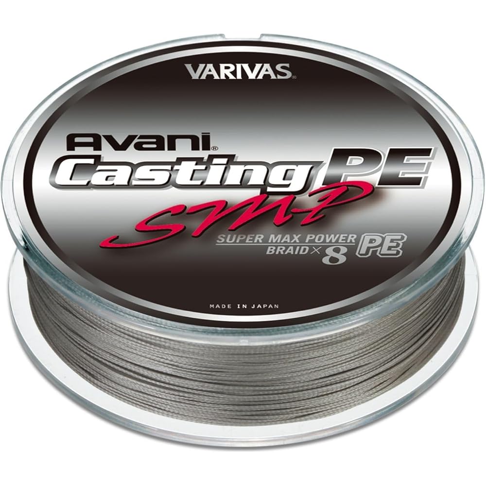 

Шнур VARIVAS Avani Casting PE Super Max Power, 300м, #6, МАКС 90lb, 8 нитей, Stealth Gray