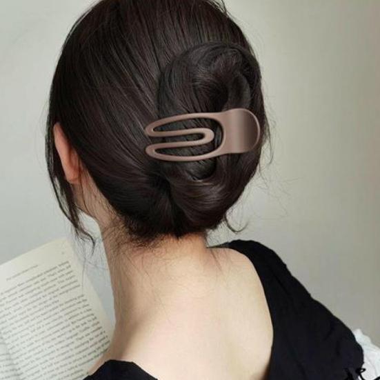 Women Hair Clips Non-fading Anti-slip Teeth Back Head Hair Claw