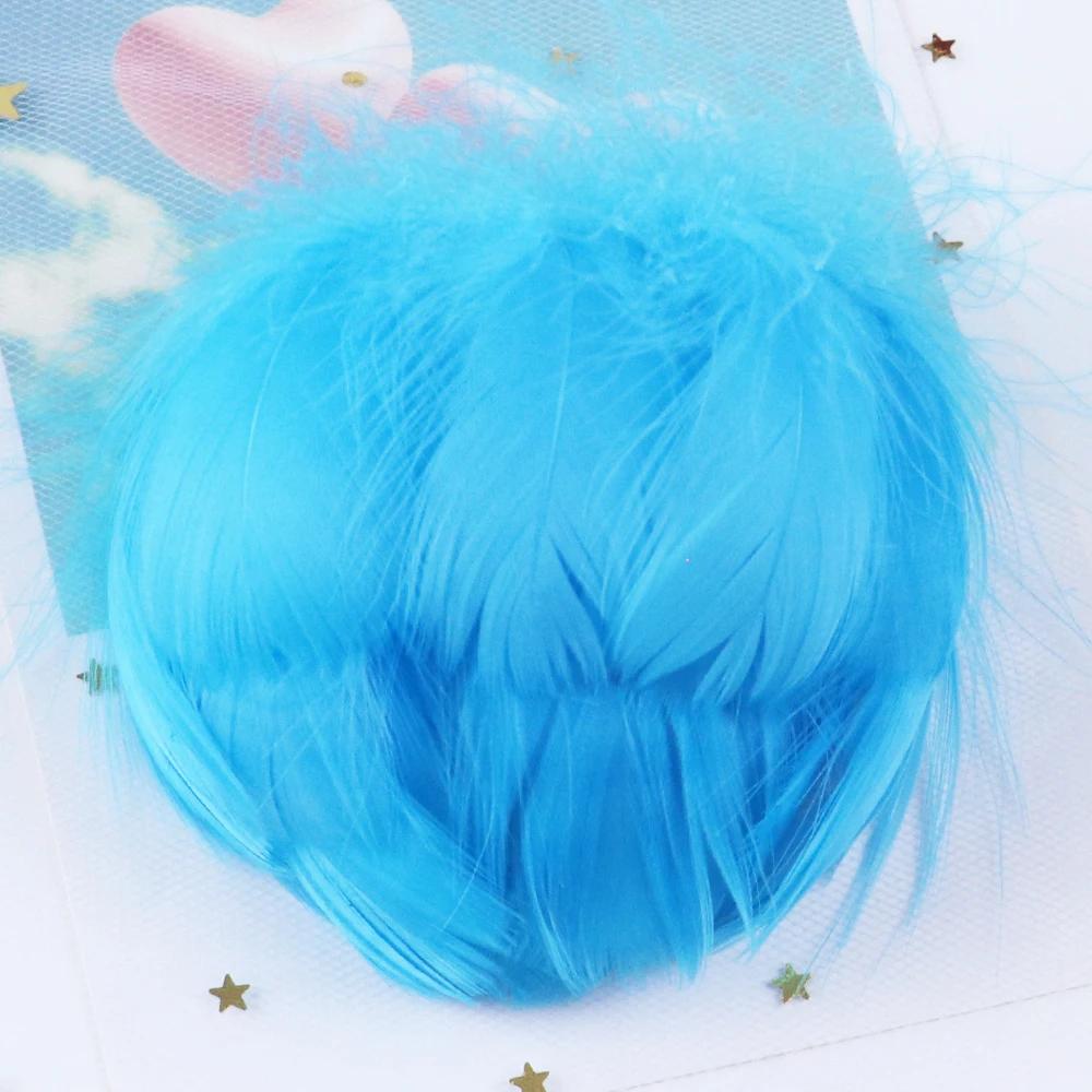 100 Stück Flauschige Gänsefedern für DIY Traumfänger Dekorationen Schmuckherstellung Feder Hochzeitsfeier Zubehör Handwerk Karneval