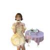 2026 Candy Sweetheart Summer New French Sweet Spice Girl Sweet Small Niche Design Short Sleeve Dress