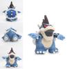 Adorable Super Mario Bros. Dark Bowser Koopa Bones Plush Toy Stuffed Animal Doll 11