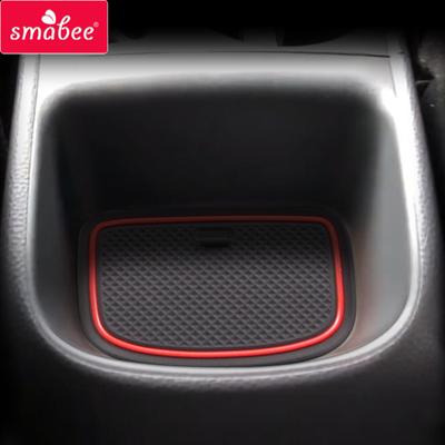 Smabee Fit for Toyota Yaris Cross 2020 2024 SUV Anti-Slip Gate Slot Cup Pad Accessories Rubber Cover Door Mat Car Non-Slip Mats