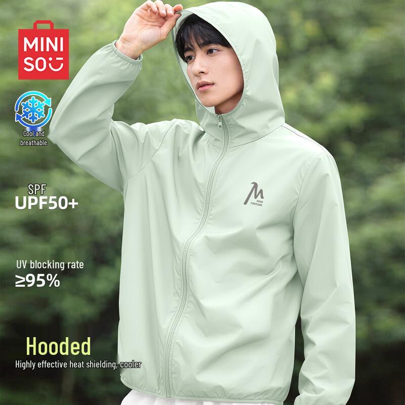 

MINISO Men s Summer UPF50+ Sun Protection Hoodie XL