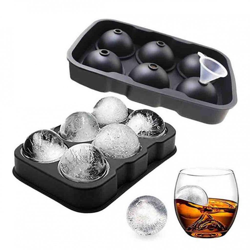 SILIKONFORM FÜR 6 EISKUGELN FÜR GETRÄNKE 3159