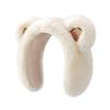 Winter Earmuffs Bear Ear Decor Thickened Plush Ear Warmers Enlarged Snow Day Earmuffs Thermal Insulation Earmuffs