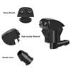 ACROPIX Windshield Washer Nozzle, For Car Washing, Spraying, , For Toyota, Avalon, Compatible