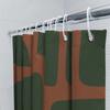 Modern Abstract Shower Curtain Waterproof Bathroom Decor Set Vintage Geometric Art Tapestry Liner Washable Home Textile