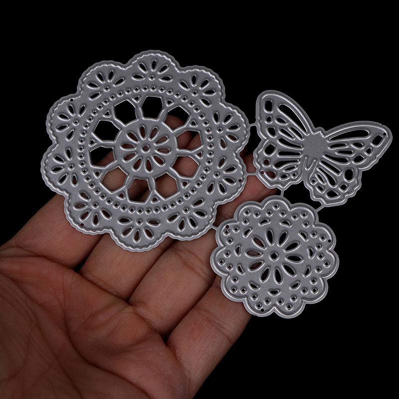 Buy Tassel Circle Butterfly Metal Cutting Dies For Diy Scrapbooking ...