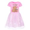 Copybara printed girls star rainbow lace dress 4294